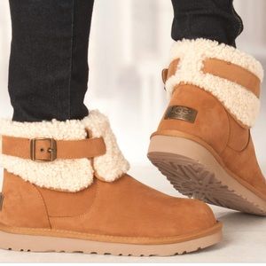 ugg short mini boots jocelin us sz 9